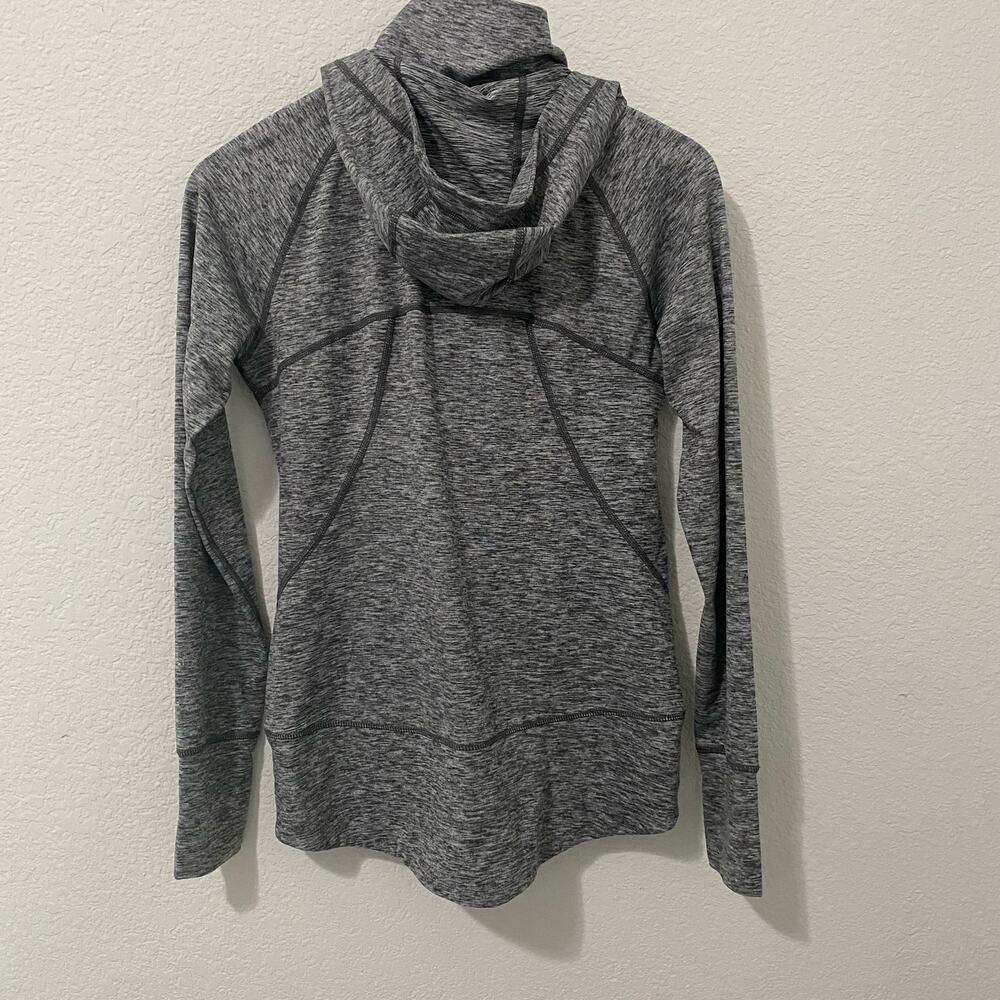 Eddie Bauer Women's Active Wear Hoodie Jacket Full Zip Heather Gray Size S - Picture 2 of 8